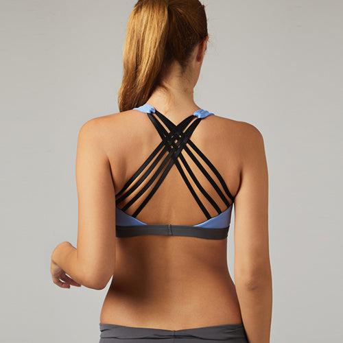 B.BANG Women Sports Bra Yoga Shirt with Padding
