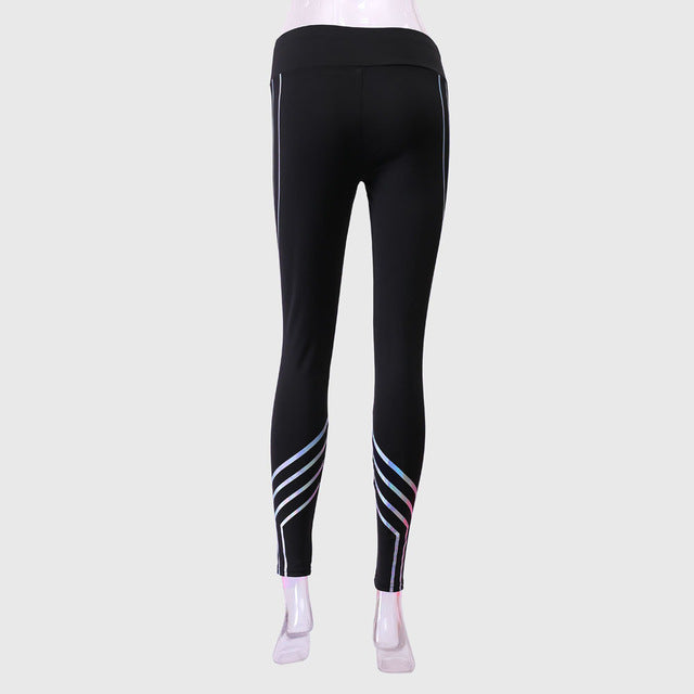 Women Sport Waist Yoga Bra Pants