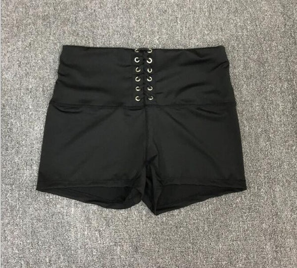 Women  High waist Yoga Shorts