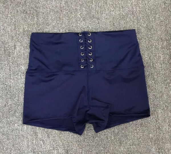 Women  High waist Yoga Shorts