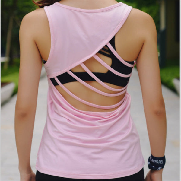 Professional Yoga Top Vest Sleeveless Sport Shirt