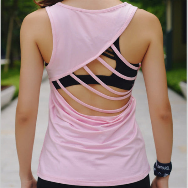 Professional Yoga Top Vest Sleeveless Sport Shirt