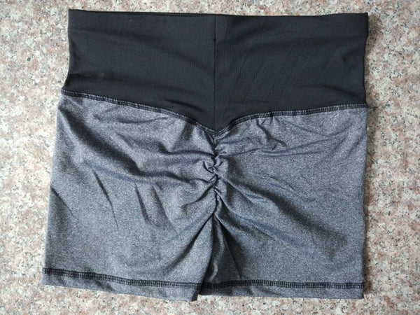 Sport Shorts For Women Elastic High Waist