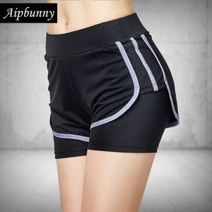 Aipbunny 2018 Lulu Sports Jersey Women Gym Outdoor Running Shorts jogging Workout Exercise Fitness Female Short large size XXXL